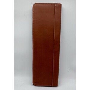 COACH Men's Vintage Leather Travel Tie Case British Tan 7230